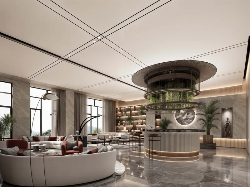 Club house lounge at Cove Boulevard