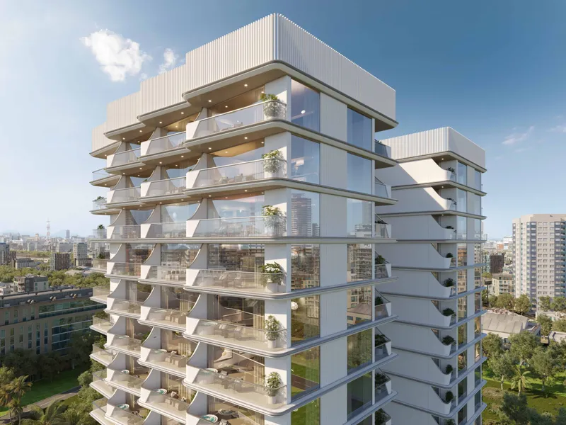 Upper floors and roofline of Cove Edition 2 by Imtiaz