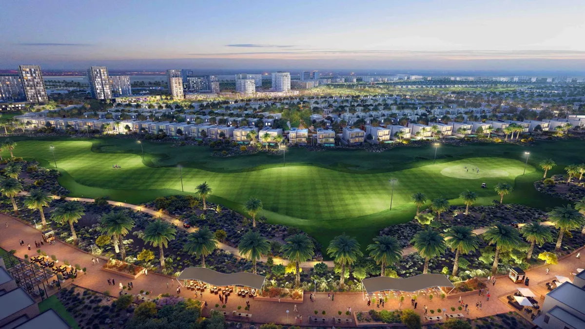 Emaar South in Dubai South, the 18-hole golf course and surrounding residential releases by Emaar Properties