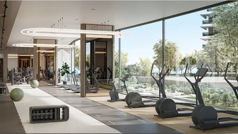 Fitness studio at Solera by RAK Properties