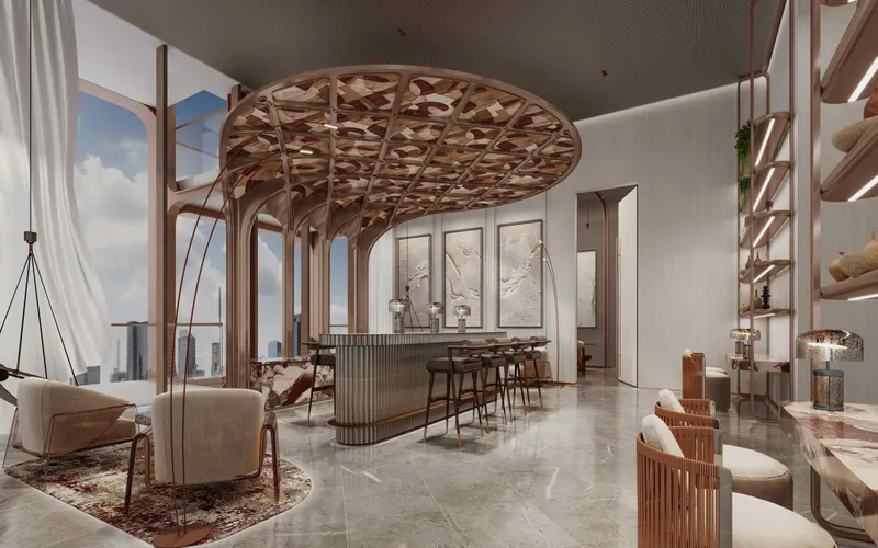Club house lounge at The Symphony by Imtiaz