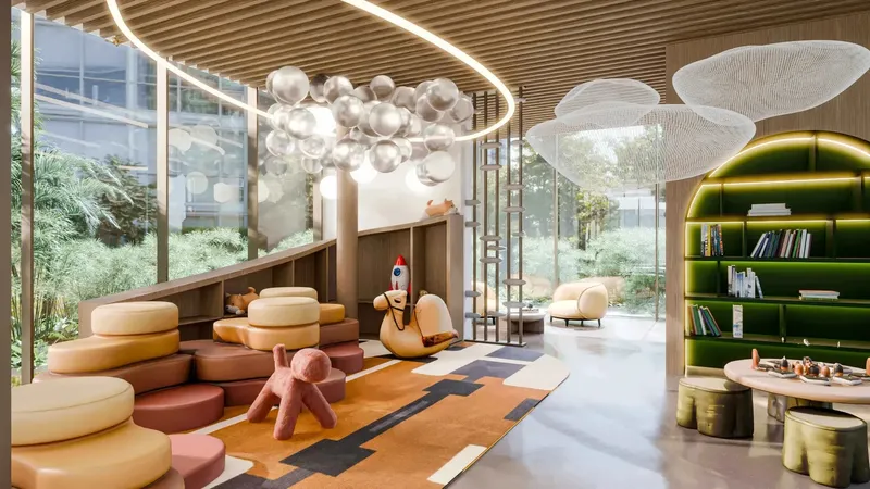Indoor children’s play area at Talea by BEYOND