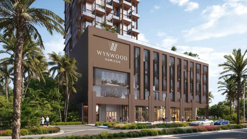 Wynwood Horizon by Imtiaz entrance and ground-floor retail