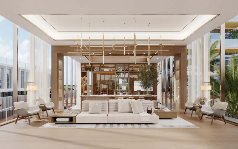 Clubhouse lounge at Wynwood Horizon by Imtiaz
