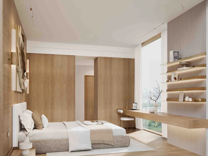 Duplex bedroom at Wynwood by Imtiaz