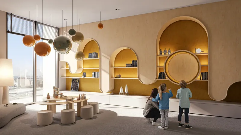 Kids' play room at ELAR1S RISE