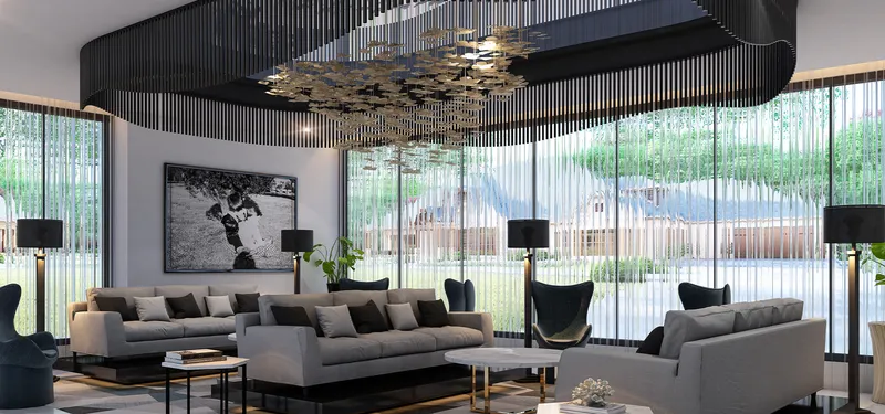 Business centre lounge at Elitz 2 by Danube