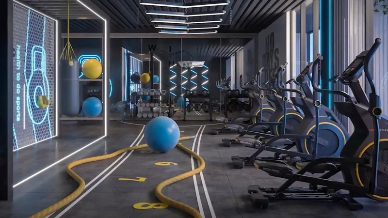 Gym at Empire Lake Views