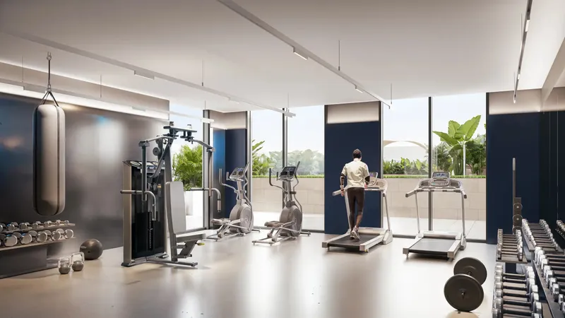 Gym at V1STARA HOUSE